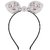 Danis Choice Star Stud Shining Flexible Wire Bow Headband - Silver