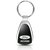 Ford Edge Black Tear Drop Key Chain