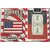Bicycle Red, White and Blue Series 2 with Rectangle Patch Design Playing Cards