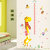 Oren Empower Creative Height chart wall stickers for Nursery (Finished Size on Wall - 140 cm  X 110 cm)