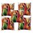Home Diva Multicolor Polyester Digital print Cushion Covers Set of 5- (HDCC009)
