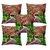 Home Diva Multicolor Polyester Digital print Cushion Covers Set of 5- (HDCC040)