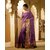 INDIAN BEAUTY Art Silk Self Design Saree / Sari With Blouse ( Colours Available)