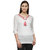 Tunic Nation Women's White 100 Rayon Embroidery Top