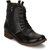 Escaro Men's Black Lace-up Boots