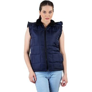 Soft and warm half jacket for ladies girls