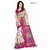 Ruchika Fashion Multicolor Printed Cotton Saree With Blouse