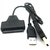 Allytech(TM) USB 2.0 to Sata 22 Pin Data Power Cable Adapter to USB 3.0 for 2.5