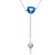 Samahita Precious Silver Pendants Set