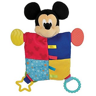 Disney Flat Blanky Teether, Mickey Mouse