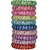 Bzybel 10 Pcs Colorful Telephone Wire Cord Elastic Head Tie Hair Band Hair TIes Ponytail Holders