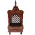 Shilpi Brown Sheesham Wood Exquisite Temple / Mandir / Puja Esstential / Wooden Mandir - (NSHC0047)