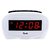 LA CROSSE TECHNOLOGY 0.6 LED White Alarm Clock