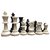 ChessCentrals Ultimate Chess Set Package: Triple-Weighted Heavy Chess Pieces, 2 Extra Queens, Black Roll-Up Vinyl Chess