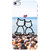 Stubborne Multicolo Love Cats 3D Printed Apple Iphone 4S Back Cover / Case