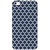 Stubborne Blue Flower Pattern 3D Printed Apple Iphone 4S Back Cover / Case