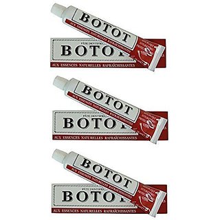 Botot Natural European Toothpaste 75 ml, 3 Boxes by Kalastyle
