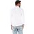 Spunk White High Neck Long Sleeve Sweaters & pullover For Men