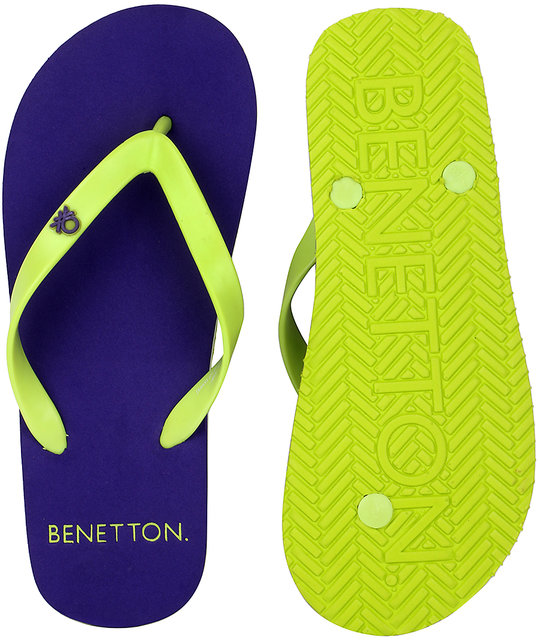 Buy UCB Mens Purple And Yellow Flip Flops Online 499 from