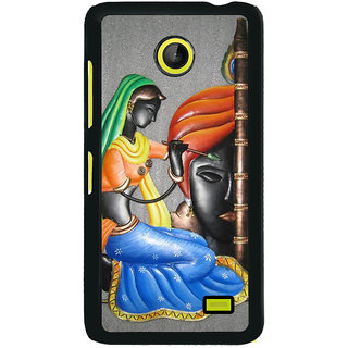 Buy Fuson Designer Back Cover For Nokia X2 (Flute Peacock Feather Girl  Painted Imaginary) Online @ ₹499 from ShopClues