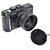 Fotasy MH46C Metal Screw-In Lens Hood and Cap for Panasonic Lumix 14mm f2.5 20mm f/1.7 Lens