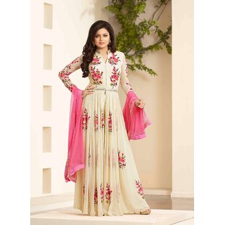 anarkali suit from saree