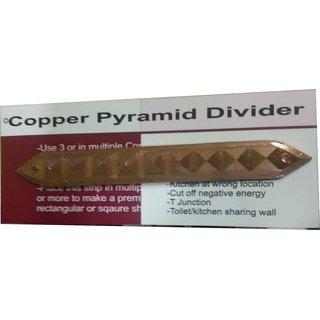 Copper Pyramid Divider- Virtual Partition