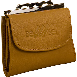 Perfect Leather Ladies Frame Purse