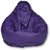 Sant Heartland Leather Purple Bean Bag Cover Large