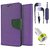 HTC Desire 728  Credit Card Slots Mercury Diary Wallet Flip Cover Case