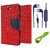 Micromax Canvas DOODLE A111  NEW FANCY DIARY FLIP CASE BACK COVER
