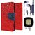 Reliance Lyf Flame 4  NEW FANCY DIARY FLIP CASE BACK COVER