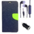 Micromax Canvas Colours A120  NEW FANCY DIARY FLIP CASE BACK COVER