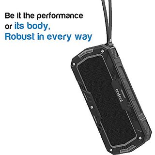 Envent LiveFree 530 Portable Bluetooth Speaker with 10W Powerful RMS Black Bluetooth Speakers