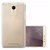 Zenolisa  Transparent Silicon Electroplated Edges TPU Back Case Cover for Redmi Note 3 - (Transparent/Gold Bor
