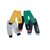 Fashion Boys Cotton Multicolour Track pant With Rips Set Of -5