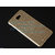 Vorson Hard Back Shell Case Cover Gold Color Net Mesh Dotted For Samsung Galaxy J5 Prime