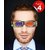 DOMO nHance RB1B Anaglyph Passive Cyan and Magenta Red and Blue Paper 3D Video Glasses (Pack of 4 pcs)