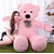 4.5 Foot Pink Teddy Bear Soft Stuffed Toy Big Size Huge Teddy Bear