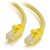 C2G / Cables To Go 04007 Cat6 Snagless Unshielded (UTP) Network Patch Cable, Yellow (2 Feet/0.60 Meters)