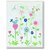 The Kids Room by Stupell Blue Bird Perched on Polka Dot Heart Flower Rectangle Wall Plaque