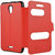 ManRo Micromax Unite 2 A106 Red Table Talk Flipcover Flip Case Cover Holder