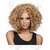 B-G New Fashion Charming Brazilian Hair Wigs Women Party Sexy Full Hair Wig Human Hair Curly Wigs Natural Looking Wigs + 1 Free Wig Cap WIG051