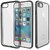 iPhone 7 Plus case,ROCK[Pure Series]Case Bumper Cover Shock Absorption Bumper and Anti-Scratch[Crystal Clear] Clear back panel + TPU bumper for iPhone 7 Plus(2016) (trans-black)
