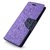 New Mercury Goospery Fancy Diary Wallet Flip Case Back Cover for  Micromax Bolt Q324  (Purple)
