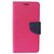 New Mercury Goospery Fancy Diary Wallet Flip Case Back Cover for  Samsung Galaxy Grand 2 SM-G7106  (Pink)