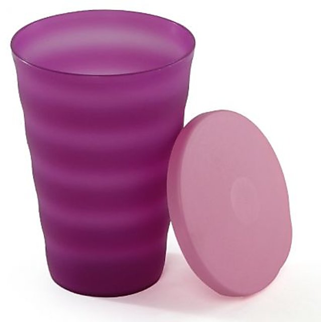 Tupperware Ripple Juice Tumbler 330ml 4pc