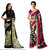 Vistaar Creation Multicolor Georgette Printed Saree With Blouse