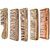 Healthy Ideas Sets of 5  Neem wood comb