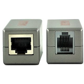 REVO America RRJ12RJ45BLN RJ12 To RJ45 Adapter (Grey)